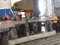 減搖鰭生產(chǎn)現(xiàn)場